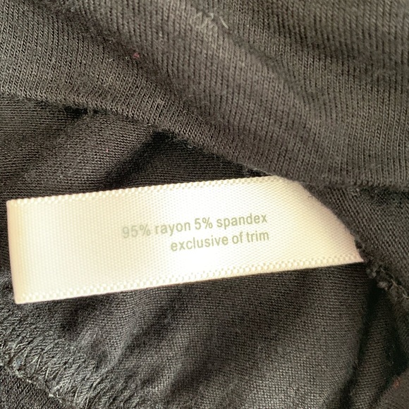 Fashion Bug Black Drape Neck Blouse - Picture 9 of 16